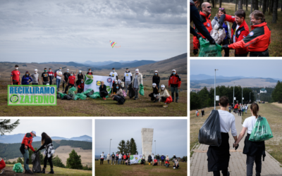 AKCIJE ČIŠĆENJA GORSKE SLUŽBE SPAŠAVANJA, LIDLA I EKOSTAR PAK ZAVRŠENE NA ZLATIBORU